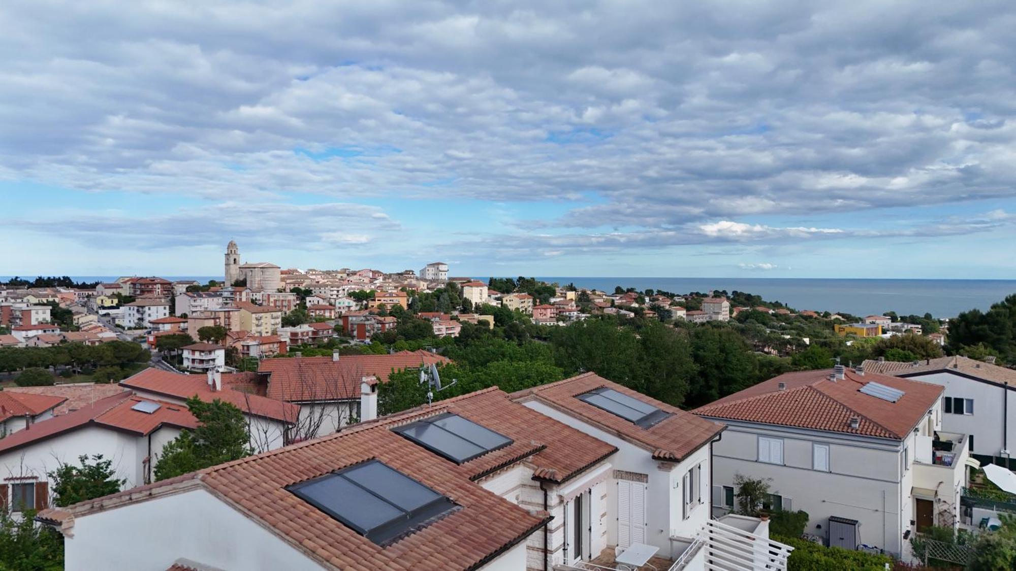S023 - Sirolo, Magnifico Trilocale Design Con Terrazzo公寓 外观 照片